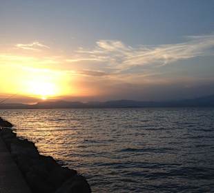 Sonnenuntergang am Lago di Garda - wunderschön