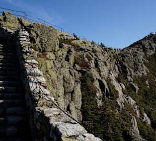 Aufgang Parkplatz - Whiteface Mountain