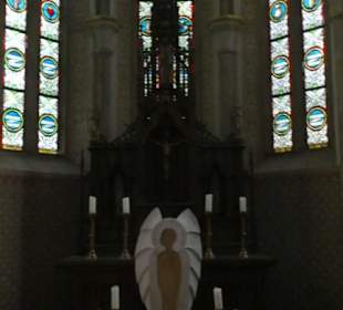 Bei der Kalvarienbergkapelle von Cham