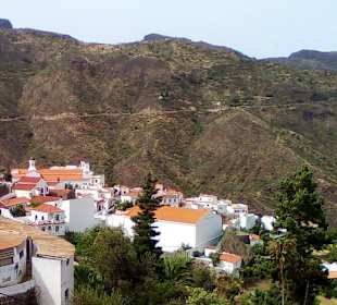 Blickrichtung Nuestra Señora del Socorro Tejeda  
