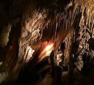 Tropfsteinhöhle – leider tropft es sehr wenig ):