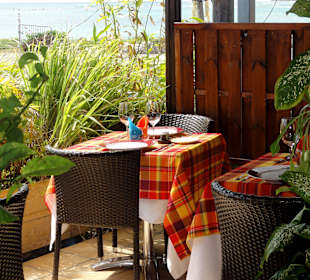 Plätze auf der Veranda