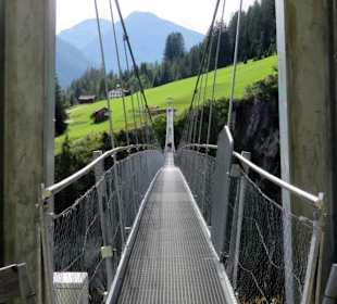 Einstieg in die Brücke