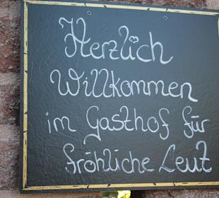 Gasthof für fröhliche Leute