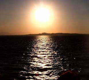 Sonnenuntergang am Roten Meer