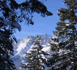 Wilder Kaiser im Schnee