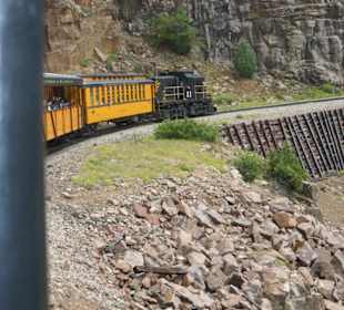 Unterwegs im Canyon Express