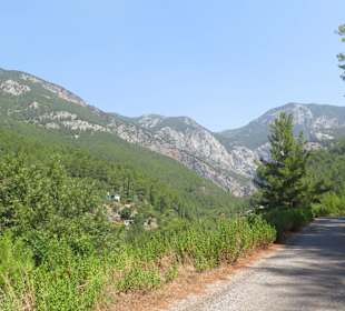 Zufahrt zur Schlucht