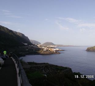 Die Anfahrt nach Teno