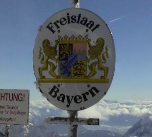 Grenzübergang Zugspitze