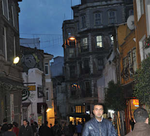 Künstlerviertel  Richtung Galata