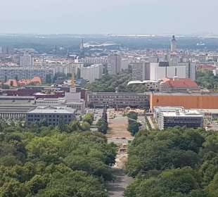 Blick auf Leipzig vom Völkerschlachtdenkmal 
