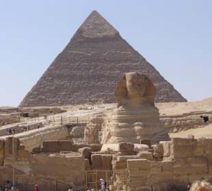 Piramida chefrena i sfinks