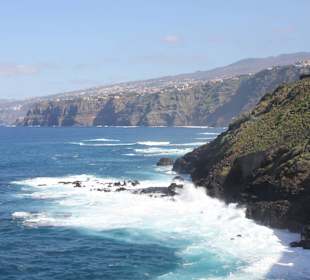 Das Meer hat hier viel Kraft