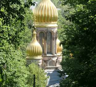 Die Russisch-Orthodoxe Kirche auf dem Neroberg
