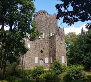Burgruine in der Kuranlage 