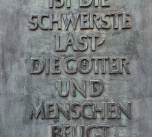 Gedenktafel für deutsche Flüchtlinge und Vertriebe