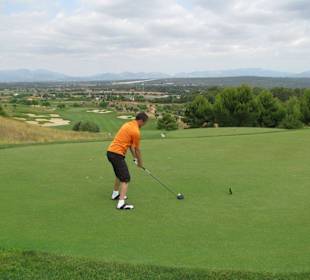 Golfplatz Son Gual 1. Abschlag