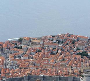 Dubrovnik Blick von Berg