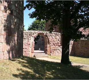 Ein kleiner Teil der Burgruine