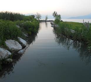 Abends am Gardasee bei Sirmeone