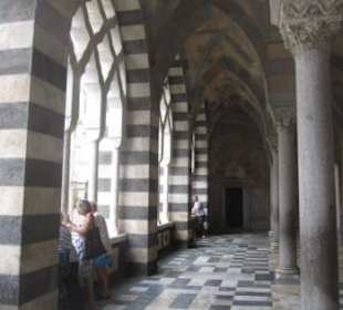 Im Dom zu Amalfi (Außengalerie)