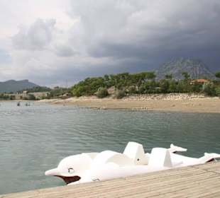 Nach dem Mittagessen Freizeit am See