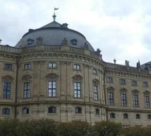 Die Residenz, das prächtigste Gebäude von Würzburg