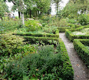 Der Bauerngarten des Freilichtmuseums