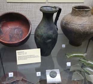Bodenfunde im Museum Wasserburg