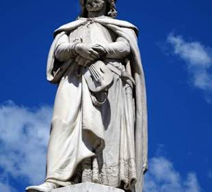 Das Denkmal für Walther von der Vogelweide