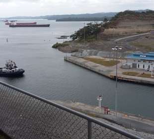 Neue Schleusen in Agua Clara