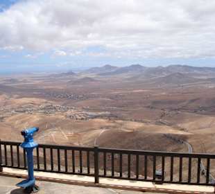 Kilometer weite Aussicht