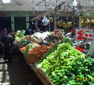 Gemüsemarkt in Dahar 