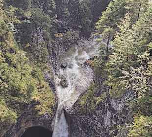 Unterhalb des Schlosses