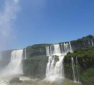 Wasserfälle von Iguazu. Ein Weltwunder