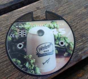 Pager für die Essenbestellung im Biergarten