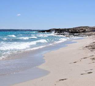 Das Strand bei Illetes