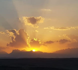 Sonnenuntergang Wüste