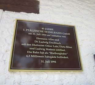 Sesselbahn zur Rietburg