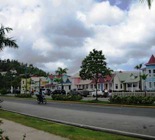 Blick auf das Einkaufs Zentrum