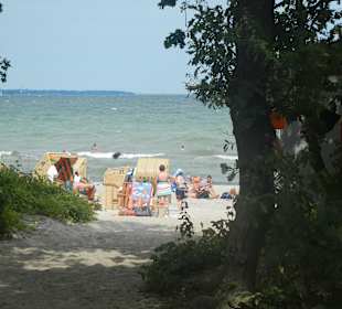 Weg zum Strand