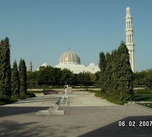 Sultan Qaboos Moschee Muscat