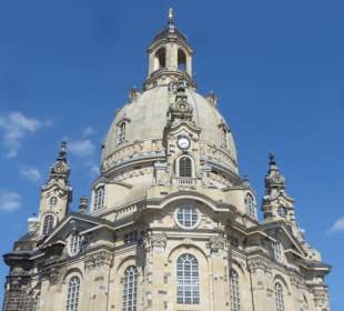 Die Frauenkirche, ein Wahrzeichen von Dresden