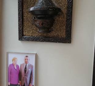 Zum Abendessen im marokkanischen Rest. Tajine