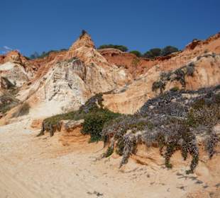 Strandformationen an der Praia da Falesia