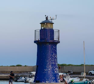 Cast.d.Pesc. Leuchtturm an der Haveneinfahrt