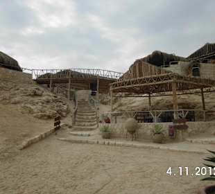 Treppe zum Restaurant