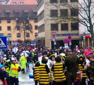 Streckenverlauf vom Festzug