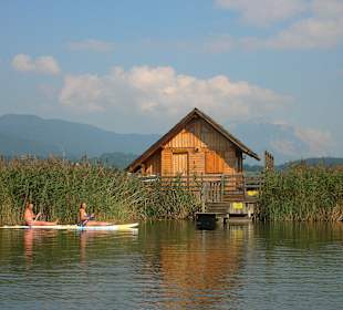 Eine Paddelrunde am Pressegger See